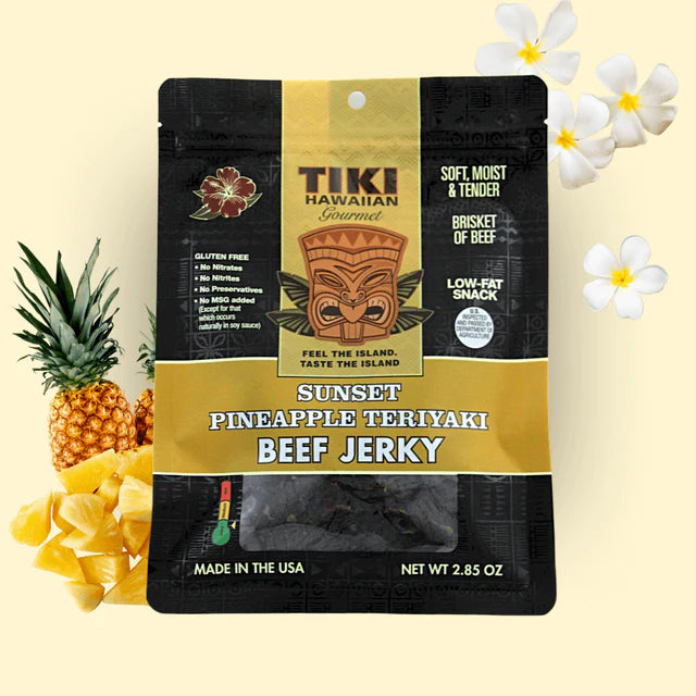 Sunset Pineapple Teriyaki Beef Jerky - Sample